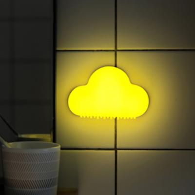 China Cloud LED Night Light Rechargeable ABS Romantic Desk Lamp For Bedroom Living Room Bedside Bed Lamp for sale