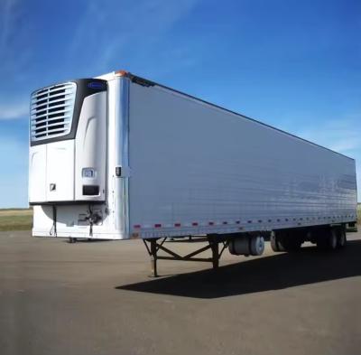 China 2024 Latest Models 40/45/53ft Refrigerator Trailer Freezer Semi Trailer with Frozen Fish for sale