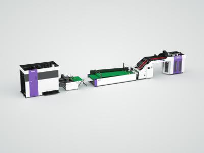 China Automatische de Fluitlamineerder 1650mm*1400mm van 380V 50HZ Karton het Lamineren Machine Te koop