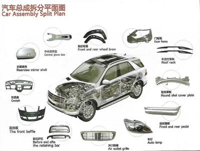 Chine Voiture TC4 en aluminium en laiton emboutissant des parties avec argenté galvanisé plaquées à vendre