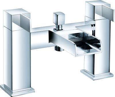 China Dispositivo de ducha de baño con doble mango de latón para diseño de baño T8641AV en venta