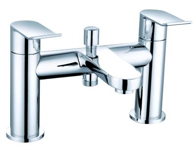 China Contemporary Bath Shower Mixer With Ceramic Valve Type In Chrome Finish T8761A for sale
