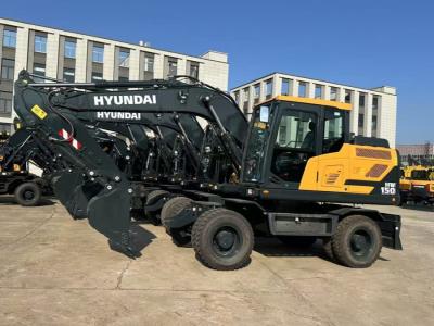 China Multifuntcional Coreia Hyundai Excavator HW150 Wheel Jindongyu Machine à venda