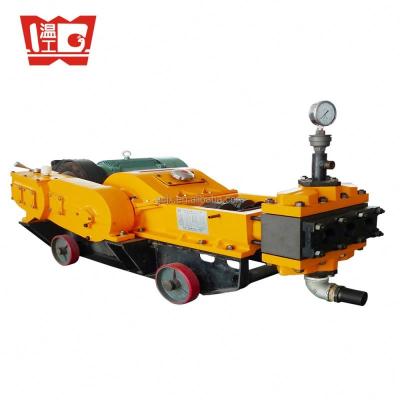 China Construction works High Pressure 3 Piston Cement Mortar Slurry Grout Squirt Pump Grouting Machine for sale
