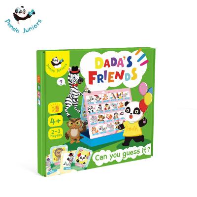China Guess Who Classic Game Inspiring Creativity Intelligent 2 Players Board Games for Kids ages 4 and up for sale