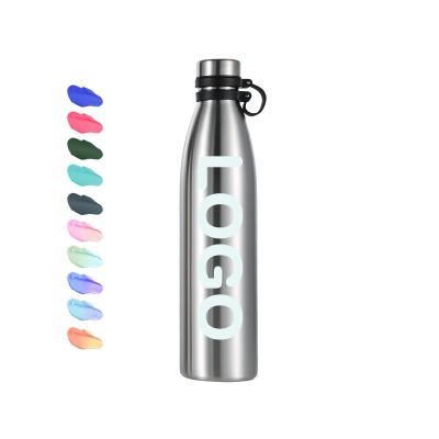 China Sustainable Best selling Stainless steel Cola Shape Botttles Double walledd Thermos Cola Water Bottle Leak-Proof Cola shape Sports bottles for sale