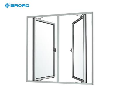 China White Aluminum Swing Bay Casement Windows Price for sale