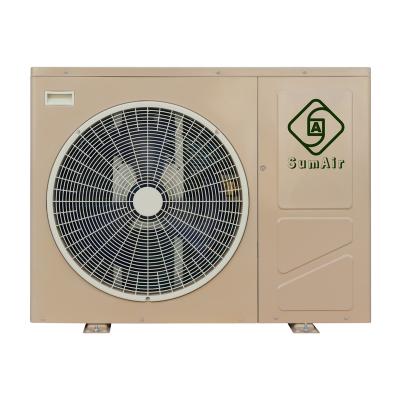 China Outdoor Low Price Good Quality R32 all in one DC Inverter Heat Pumps heating cooling system for houses , Erp a+++ for sale