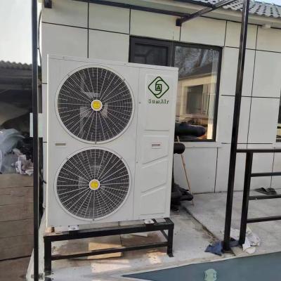 China Outdoor pompa ciepla monoblock 10kw 16kw 20kw 22kw 26kw All In One Full Dc Inverter Evi Air 2 Water Heat Pump r290 R32 for sale