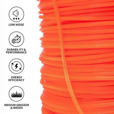 Κίνα 4.0 mm Διαφανής γραμμή κοπής 1KG / κομμάτι Co Πολυμερές και μεταλλικό κηπουρικό κοπής προς πώληση