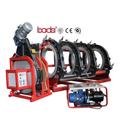 China Construction works BADA SHBD630 gf20 to 630mm pipe butt welding machine HDPE electrofusion hydraulic plastic welding machine for sale