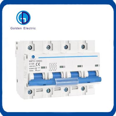 China Safe To Use 100 Amp Breaker DC Mini Flame Retardant For Solar System for sale