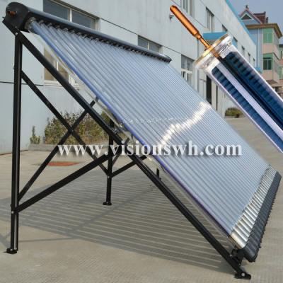 China Water Heater Super Metal Heat Pipe Parabolic Bowl Solar Collector for sale