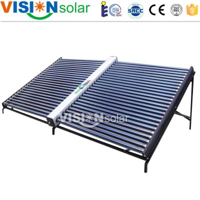 China Horizontal Water Heater Most Effective Glass Vacuum Tube Solar Collector Price for sale