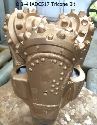 China API Standard Mill Tooth Tricone Drill Bits Customized Large Diameter With Three Cones for sale