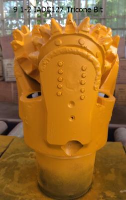 China Water Well Tricone Drill Bits 9 1/2inch IADC127 With High Bit Penetration Rates for sale