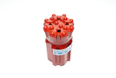 중국 76mm 89mm T45에 의하여 실을 꿰는 드릴용 날, Retrac 몸을 가진 탄화물 착암기 조금 판매용