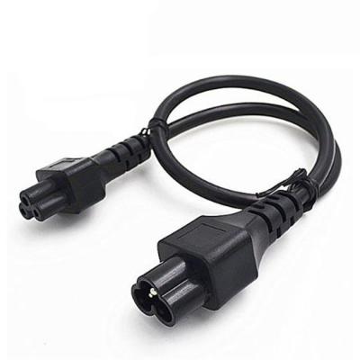China Telecommunication 2.5A Rated International IEC C6 to IEC C5 Connector Power Cord for sale