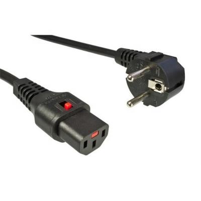 China COMPUTER European ECO 7/7 Plug To C13 Locking Power Cord for sale