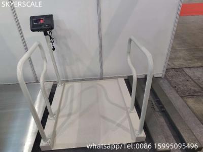 China Medical Wheelchair Scale Hospital Dialysis Room Rehabilitation Room Weight Scale With Optional RS232 Bluetooth for sale