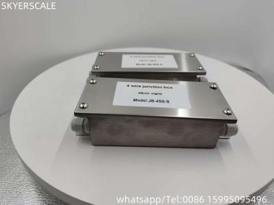 China Electronic Stainless Steel Weighing Scale Parts Waterproof IP67 4 Wire Junction Box for sale