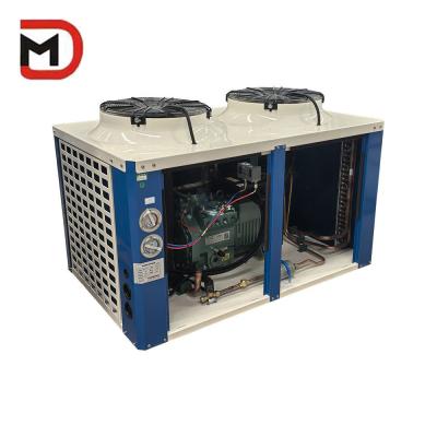 Chine Unité de condensation de ventilateur à fréquence pour la réfrigération de l'industrie extérieure à vendre