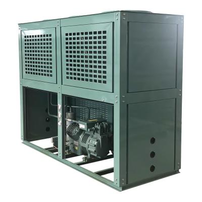 中国 冷蔵システム エアクーリング コンデンサーユニットとECM蒸発扇風機モーター 販売のため