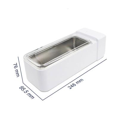 China Household Ultrasonic Cleaner Sonicator Bath 42Khz for Watches Contact Lens Glasses Denture Teeth Electric Makeup Razor for sale
