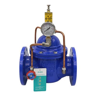 China General China Supplier Wholesale Customized High Quality Ductile Iron Water Volume Adjustment Control Valve Type 500x for sale