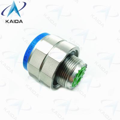 China Plug R met gouden afwerking voor MIL-DTL-38999 Serie III.8 Vrouwelijke pinnen roestvrij staal gepassiveerd D38999/26KC26SN Te koop