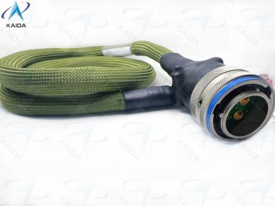 China Hoogfrequente connector type kabel kern koper / aluminium voor topoplossingen MS27467T19F18PFN+1m kabel Te koop