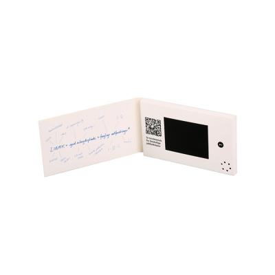 China 2.4inch LCD Videovisitekaartjes voor Bedrijfsgift 90×50mm Dikte Te koop