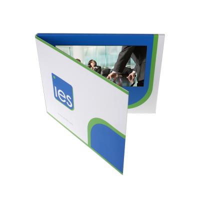 China LCD onderzoekt de paneel digitale brochure tft de vertonings videoadreskaartje van het fotoboek HD Te koop
