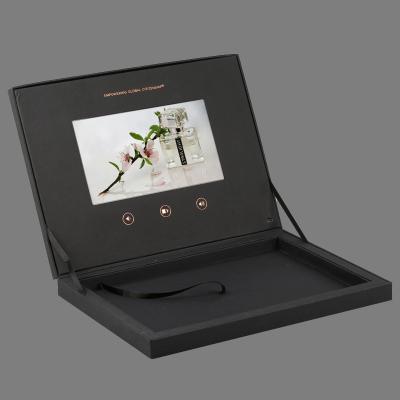 China Caixa de presente video do painel LCD do ônibus de dois andares 7 polegadas para empacotar a memória 512MB à venda