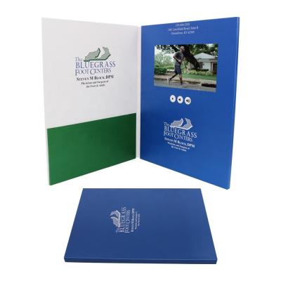 China TFT-van het de Brochurevisitekaartje van de Kleurenvideo UVdruk 7 Duim1gb Geheugen Te koop