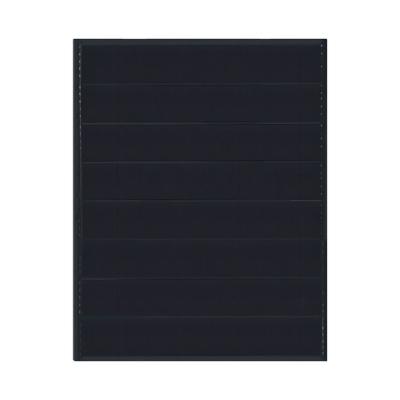 China Full New Design 410w 550w Interlocking Shingle Solar Panel Black Top Point For Sale Black 166mmx166mm for sale