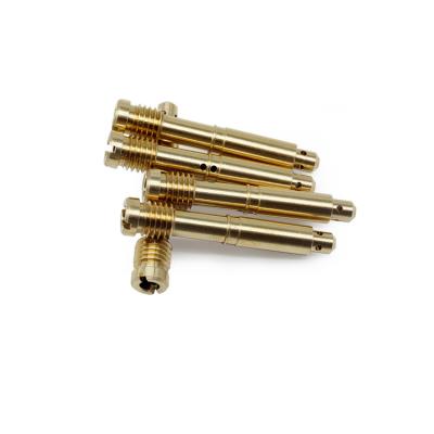 China Brass Wholesale Activity Machining Turning Parts Round Elements Cnc Lathe Brass Firing Machining for sale