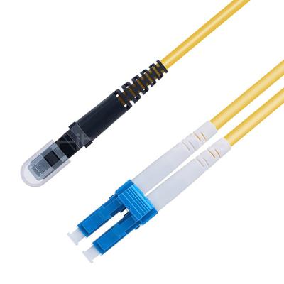 China MTRJ PC para LC UPC Fibra Óptica Patch Cable Duplex Single Mode OS2 OFNR 3,0 mm Amarelo à venda
