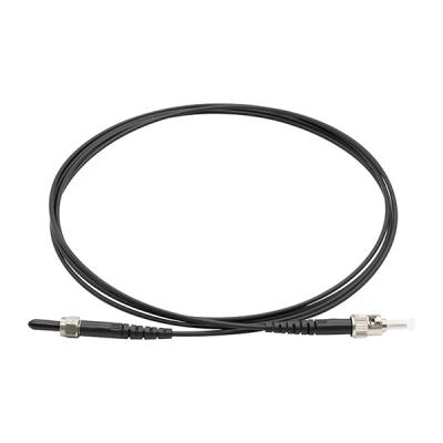 China SMA905 para exterior para ST UPC Fibra Óptica Simplex Single Mode OS2 OFNR 2,0 mm Preto à venda