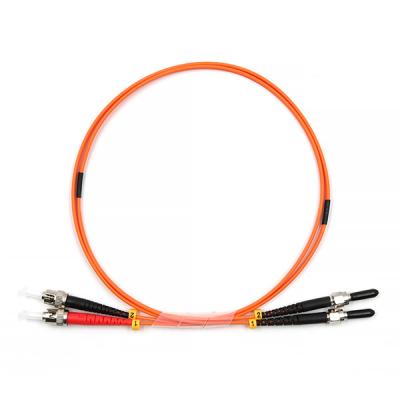 China ST UPC para SMA905 Fibra Óptica Simplex 62.5/125 OM1 Multimodo OFNR 2.0mm Laranja à venda