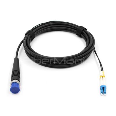Κίνα RDC Socket προς LC/UPC 2 Core OS2 Outdoor G657A1 TPU Jacket Patch Cord προς πώληση