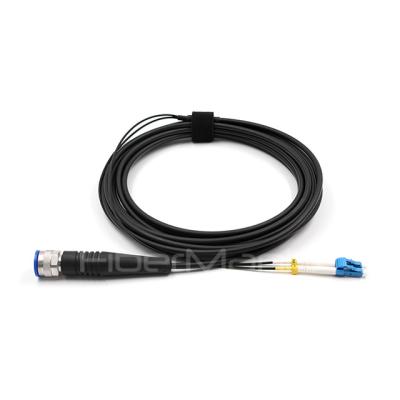 Κίνα RDC Πλάγκ σε LC/UPC 2 πυρήνες 9/125 OS2 G657A1 TPU Jacket Patch Cord προς πώληση
