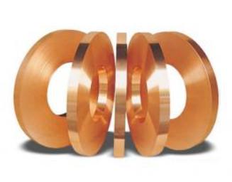 China Oxygen Free C10200 Copper Alloy Strip 7-610mm For Switch Parts for sale