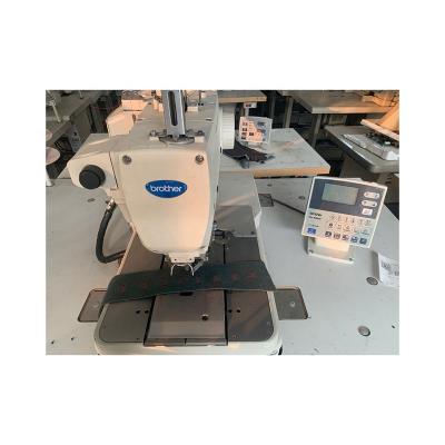 China Brother Brand Brother 9820 Electronic Eyelet Buttonhole High-Speed Electronic Buttonhole Sewing Machines Japan Sewing Machines Used for sale