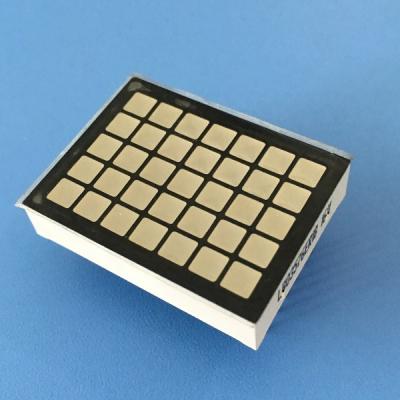 China Display LED de matriz DOT cuadrada de color rojo brillante 5 * 7 para el indicador de número de piso del ascensor en venta