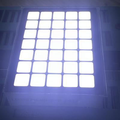 China Super Bright White Square DOT Matrix LED Display 5*7 for Lift Floor Number Indicator for sale