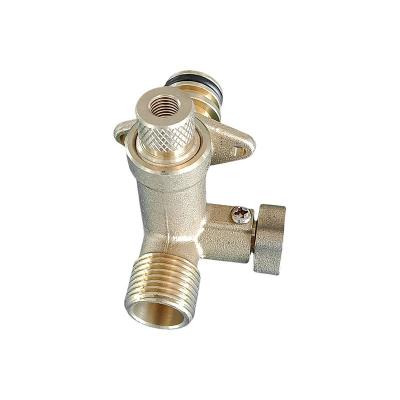 China Corrosion-Resistant Brass Inlet Connector for Outdoor Water Heaters for sale