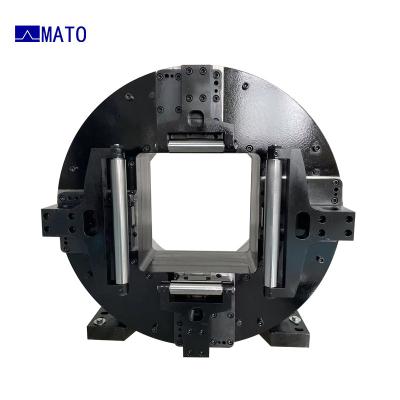 China Manufacturing Plant Square Hole Tube Pneumatic Chuck For Laser Cutting for sale
