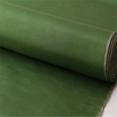 China Organic Woven Green Wonderful Yarn Dyed Strong Silk Fabric Silk Dupioni Fabric for Costume for sale