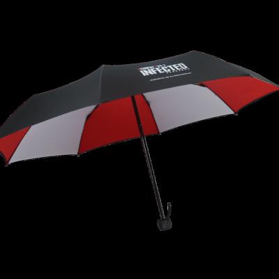 China Auto-open Super Mini Umbrella 21inch fiber-glass frame for Rain Mini flat handle Light Weight Custom logo moq 100 wholesale for sale